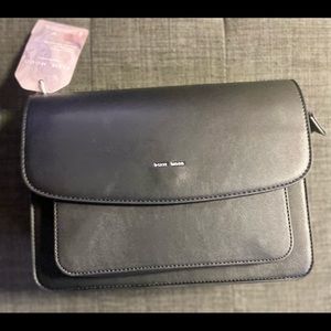 Pixie Mood Black Crossbody Bag- 100% Vegan-Cruelty Free
